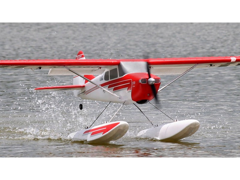 Flex CESSNA 170 FLOAT SET W/STRUTS & LED RED